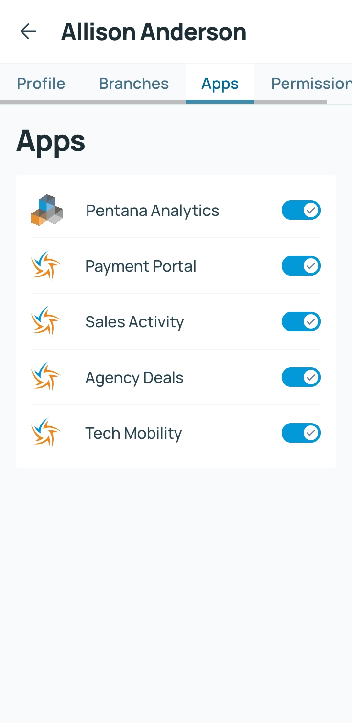 User apps