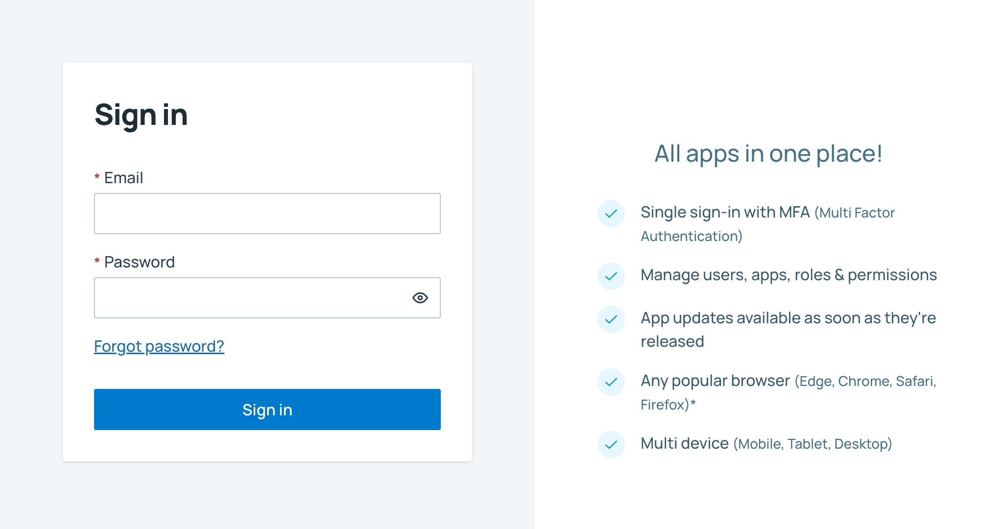 Sign-in